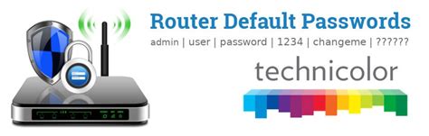 Technicolor Router [Login, Setup, Reset] - Techwarior