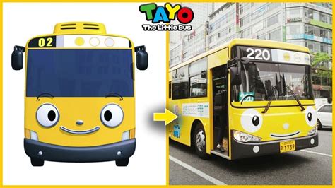 Tayo The Little Bus Characters In Real Life - sasakyan tayo