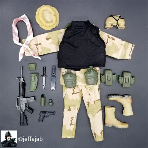 1:6 SOTW US Army Delta Force Uniform Set 12" GI Joe Dragon BBI CIA | #4580212399