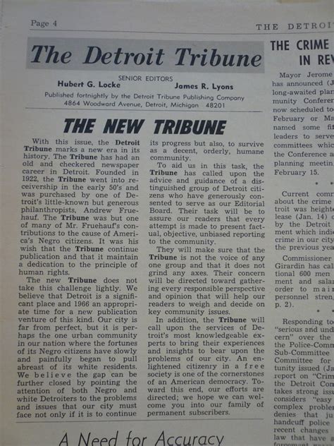 Detroit Tribune - Detroit - LocalWiki