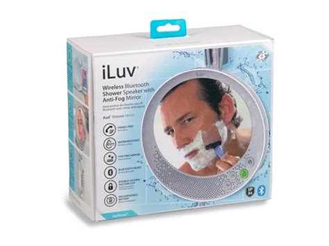 Shower Radio Mirror & Bluetooth Speaker by iLuv | The Grommet® | Shower ...