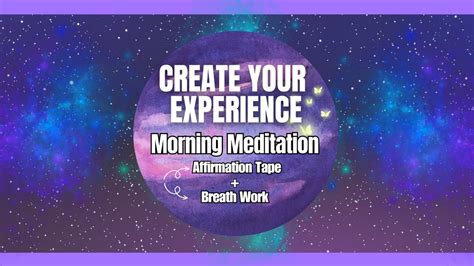 10 Minute Morning Meditation for a Great Day! | Affirmation Tapes ...