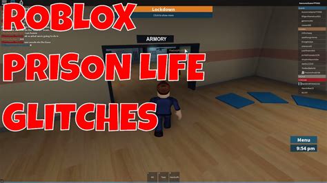 Roblox - Prison Life- Glitches - YouTube