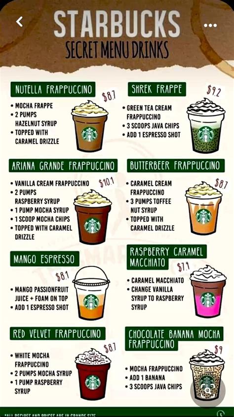 Starbucks drinks | Healthy starbucks drinks, Starbucks secret menu ...