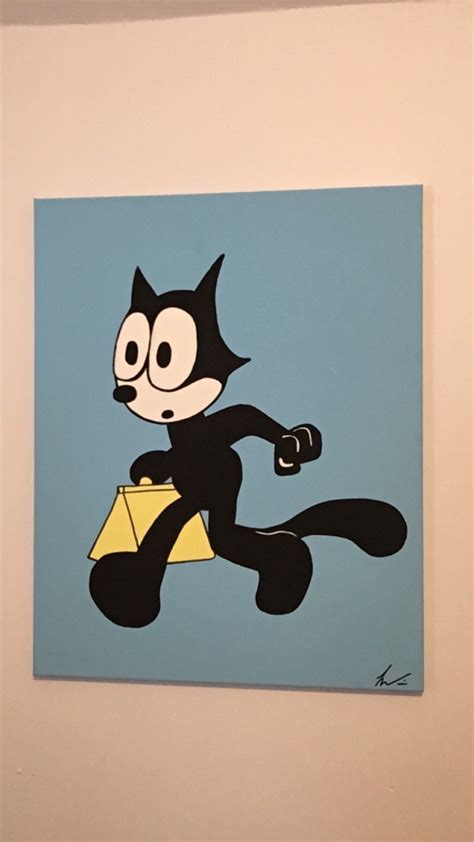 Felix the Cat Street Art - Etsy