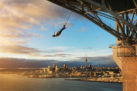 Auckland Harbour Bridge Bungy Jump Experience: Triphobo