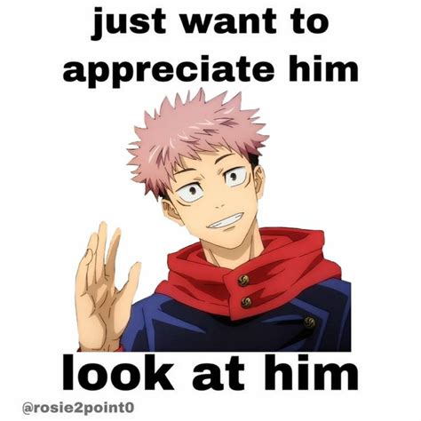 jujutsu kaisen itadori yuji memes