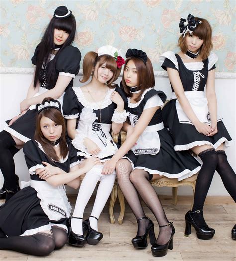 BAND-MAID hi-res | Maid cosplay, Japanese girl band, Maid outfit