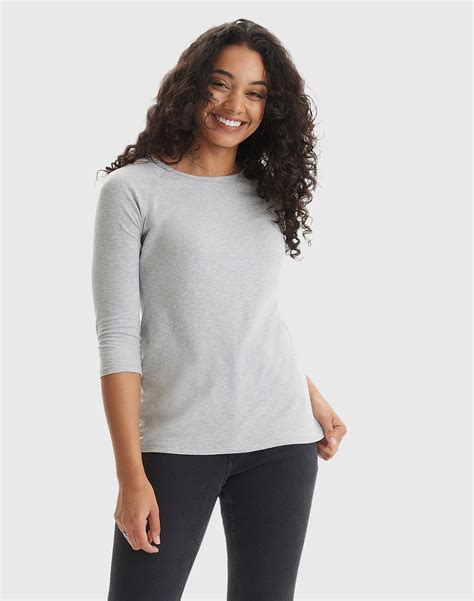 Hanes Women's Raglan Sleeve Tee - Cotton | Onehanesplace.com