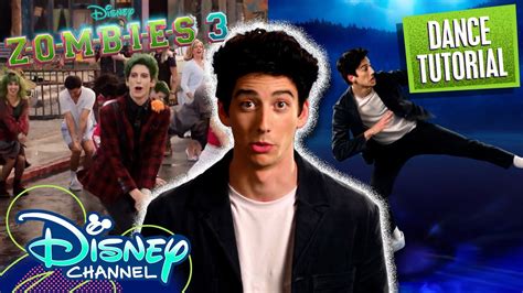 ZOMBIES 3 Exceptional Zed Dance Tutorial With Milo Manheim | @disneychannel - YouTube