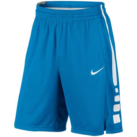 Nike - Nike Men's Elite Stripe Basketball Shorts (Light Photo Blue/White, Large) - Walmart.com ...