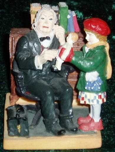 1998 Doctor and Doll Norman Rockwell Figurine