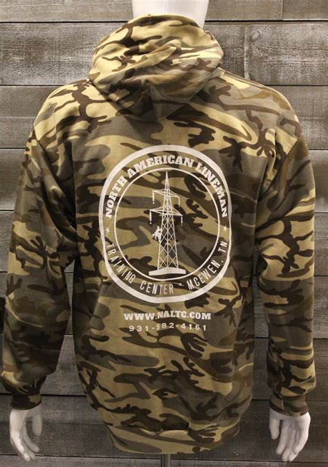 Hoodie desert camo - North American Lineman Training Course