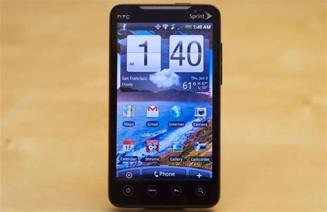 Review: Sprint HTC EVO 4G Android Phone | Paul Stamatiou