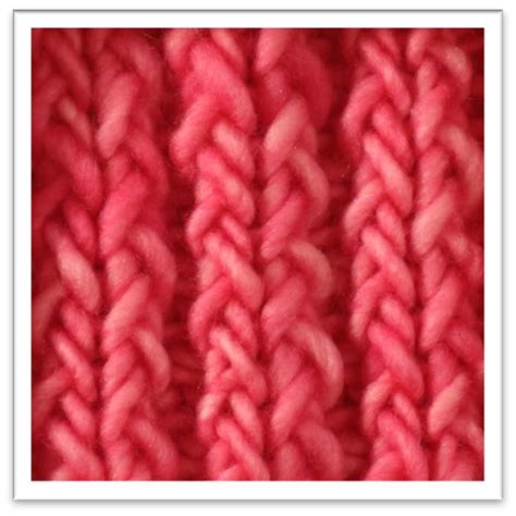 Established rib stitches - RakeKnitting.com