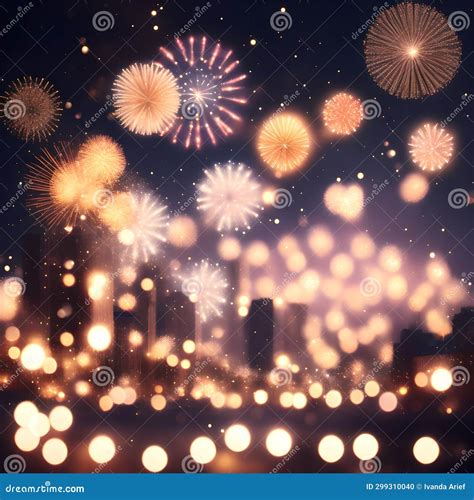 Festive Bokeh Lights Christmas Wallpaper Stock Photo - Image of pattern, golden: 299310040