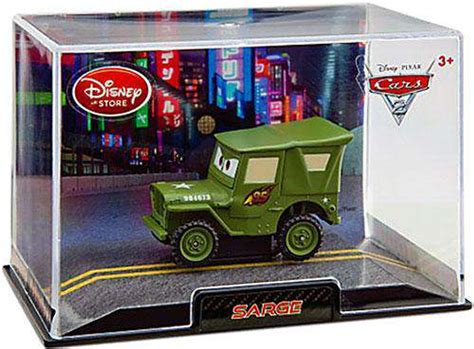 Disney Pixar Cars Cars 2 143 Collectors Case Sarge Exclusive 143 ...