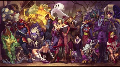 Darkstalkers Characters