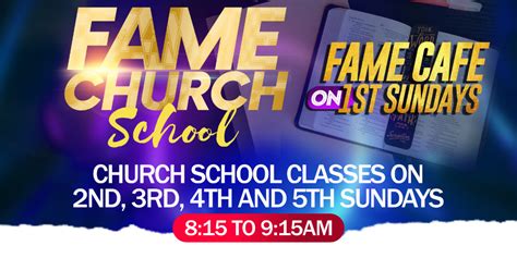 FAME CHURCH School - FAME CHURCH