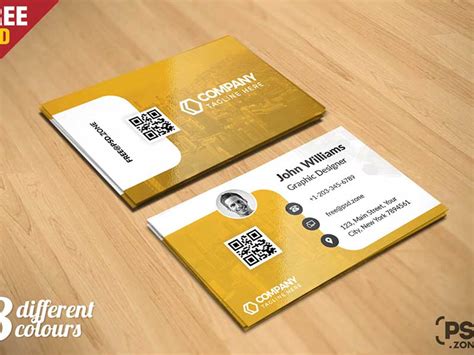 Free Business Card PSD Template - GraphicSlot