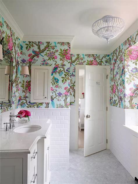 39 Bathroom Wallpaper Ideas to Transform Your Space | Childrens bathroom decor, Bathroom ...