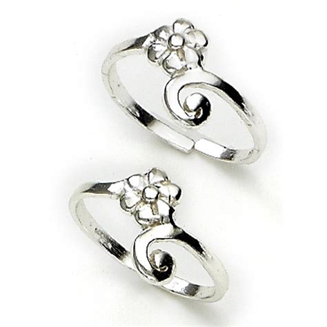 Silver Toe Rings For Women | Indian Jewellery Online