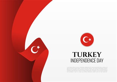 Turkey independence day background for celebration on October 29. 7161141 Vector Art at Vecteezy