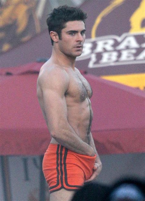 Zac Efron Shows Off Incredibly Ripped Body In Barely-There Shorts While ...