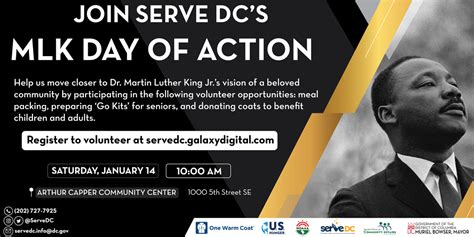 MLK Day Of Action - MLK Holiday Celebration