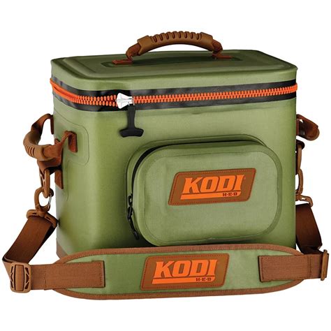 KODI Trip Soft Sided Green 12 Can Cooler - Shop Coolers & Ice Packs at ...