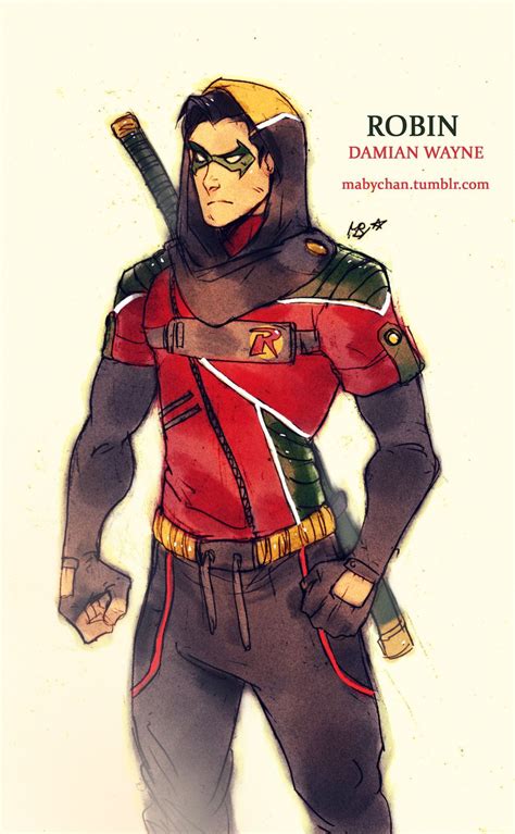 Older Damian Wayne By Miyuki Rin Damian Wayne Character Art Drawings | Hot Sex Picture