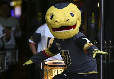 Man inside Golden Knights’ mascot Chance loves his job | Las Vegas Review-Journal