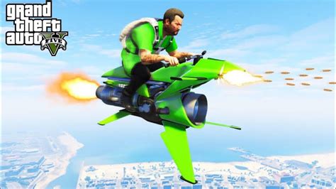 GTA 5 : Flying Bike or Rocket don't know😂 - YouTube