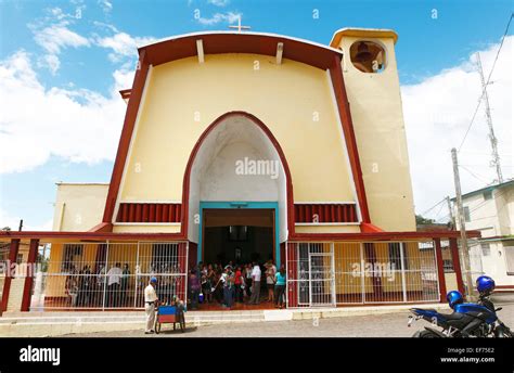 Catholic Church of San Carlos, Rio San Juan, Nicaragua Stock Photo - Alamy