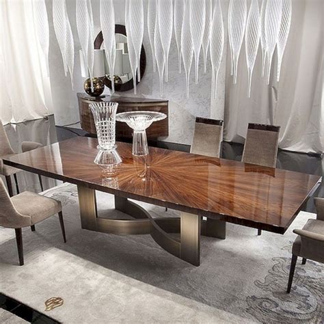Best And Beautiful Wood Dining Table Design And Decoration Ideas — TERACEE | Luxury dining room ...