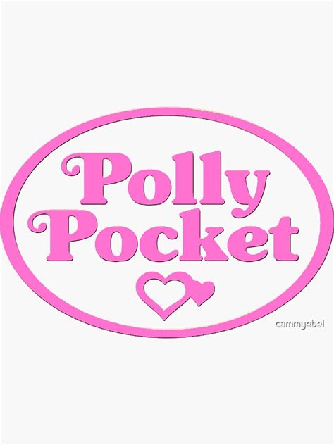 "Polly Pocket" Sticker for Sale by cammyebel | Redbubble