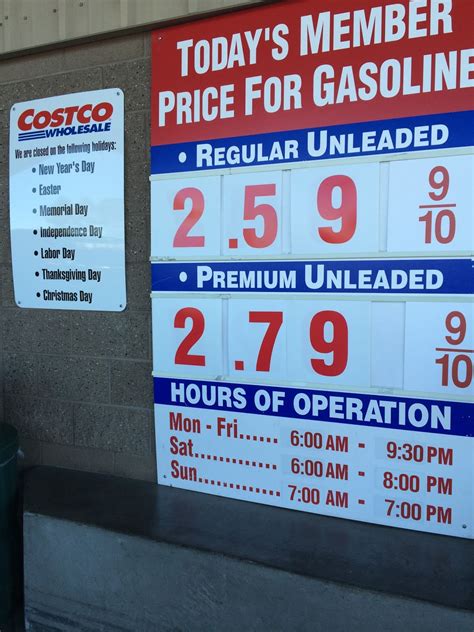 Current Costco Gas Prices (Feb. 21, 2015 - Redwood City, CA) | Costco Weekender