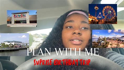 PLAN MY HUSBANDS BIRTHDAY TRIP WITH ME | 23rd Birthday - YouTube 23rd Birthday, Husband Birthday ...