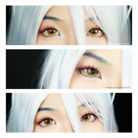 Sweety Anime Red Colored Contacts – UNIQSO