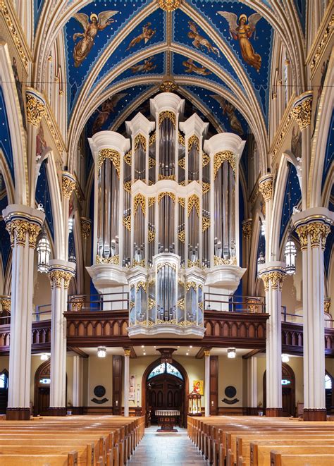 Paul Fritts organ, Opus 37 | University of Notre Dame | Basilica of the Sacred Heart | Not ...