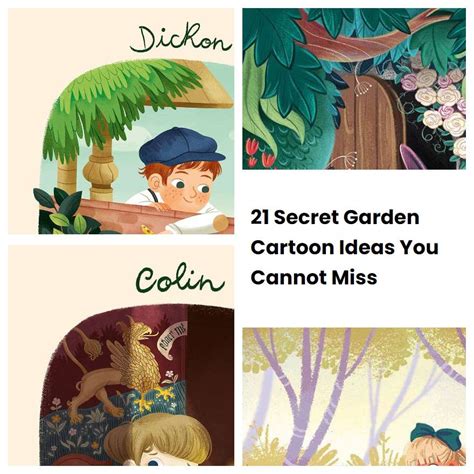 21 Secret Garden Cartoon Ideas You Cannot Miss | SharonSable