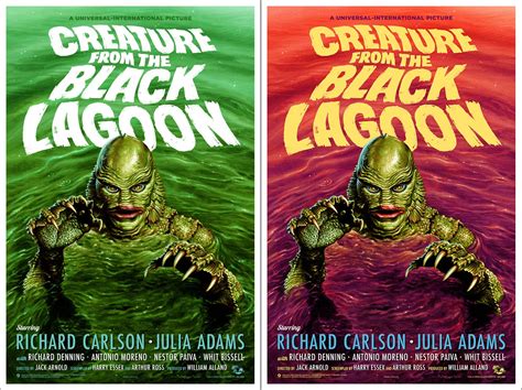 The Blot Says...: Creature From The Black Lagoon Movie Poster Screen ...