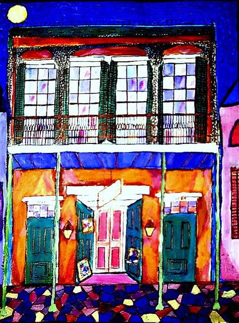 Royal Street Art Gallery Painting by Ted Hebbler