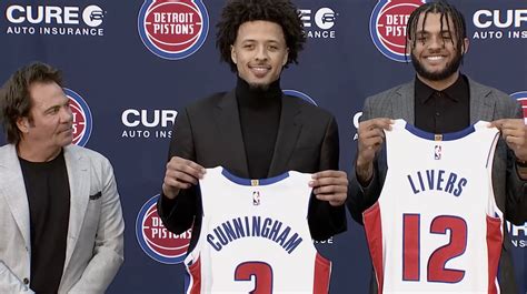 Detroit Pistons reveal jersey numbers for four draft picks - DSN