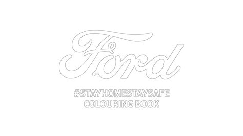 Ford Logo Coloring Pages