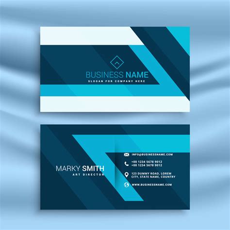 18 Blank Id Card Template Blue for Ms Word for Id Card Template Blue - Cards Design Templates