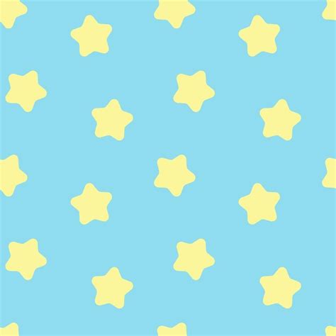 a blue and yellow background with small stars