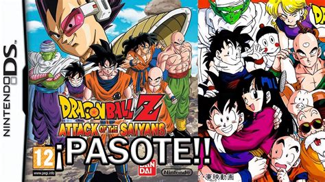 Dragon Ball Z Attack of the Saiyans 🐉 1ª parte GAMEPLAY COMPLETO EN ...