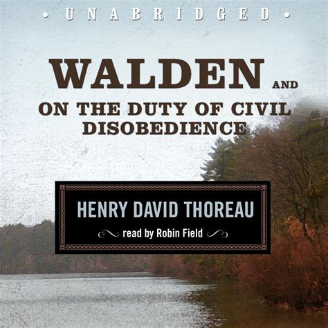 Walden and On the Duty of Civil Disobedience - Audiobook by Henry David Thoreau