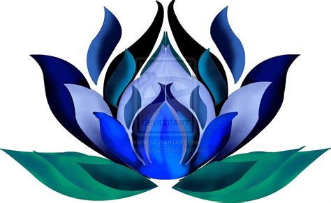 Blue lotus flower painting | Lotus flower art, Lotus flower mandala, Blue lotus flower